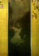 Gustav Klimt karlek France oil painting artist